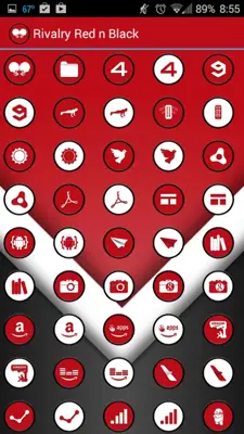 Rivalry Red n Black android App screenshot 2